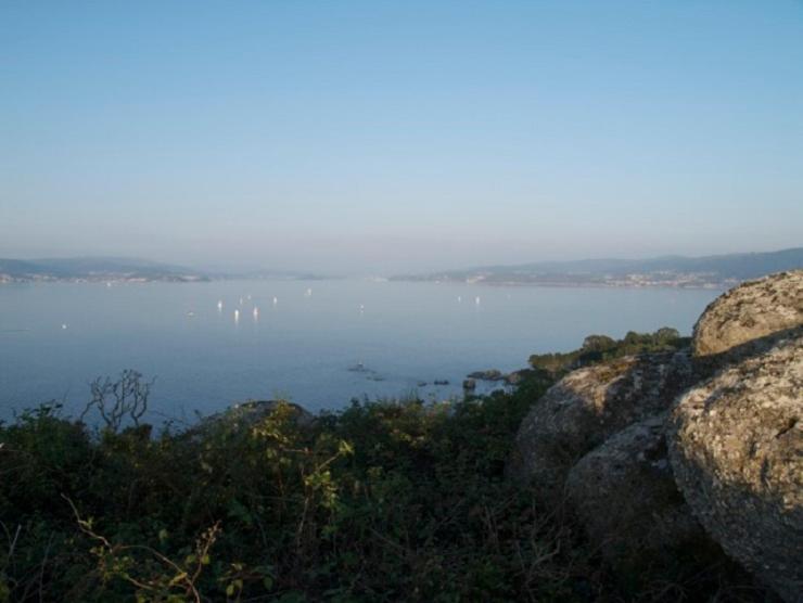 Casa Apartamento Con Vistas Al Mar Cangas do Morrazo Dış mekan fotoğraf